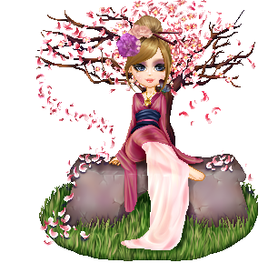 Tenue printemps cerisier, pétales , sailor