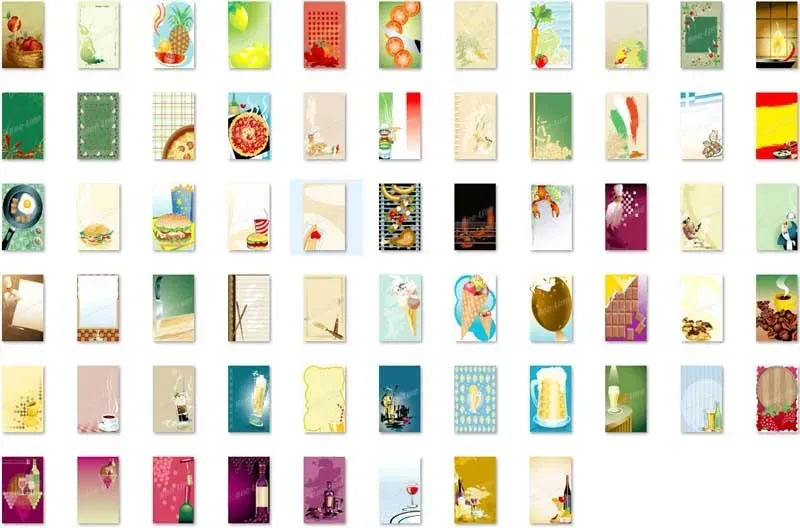 vectores Comida y bebida, Food & Drink vectors