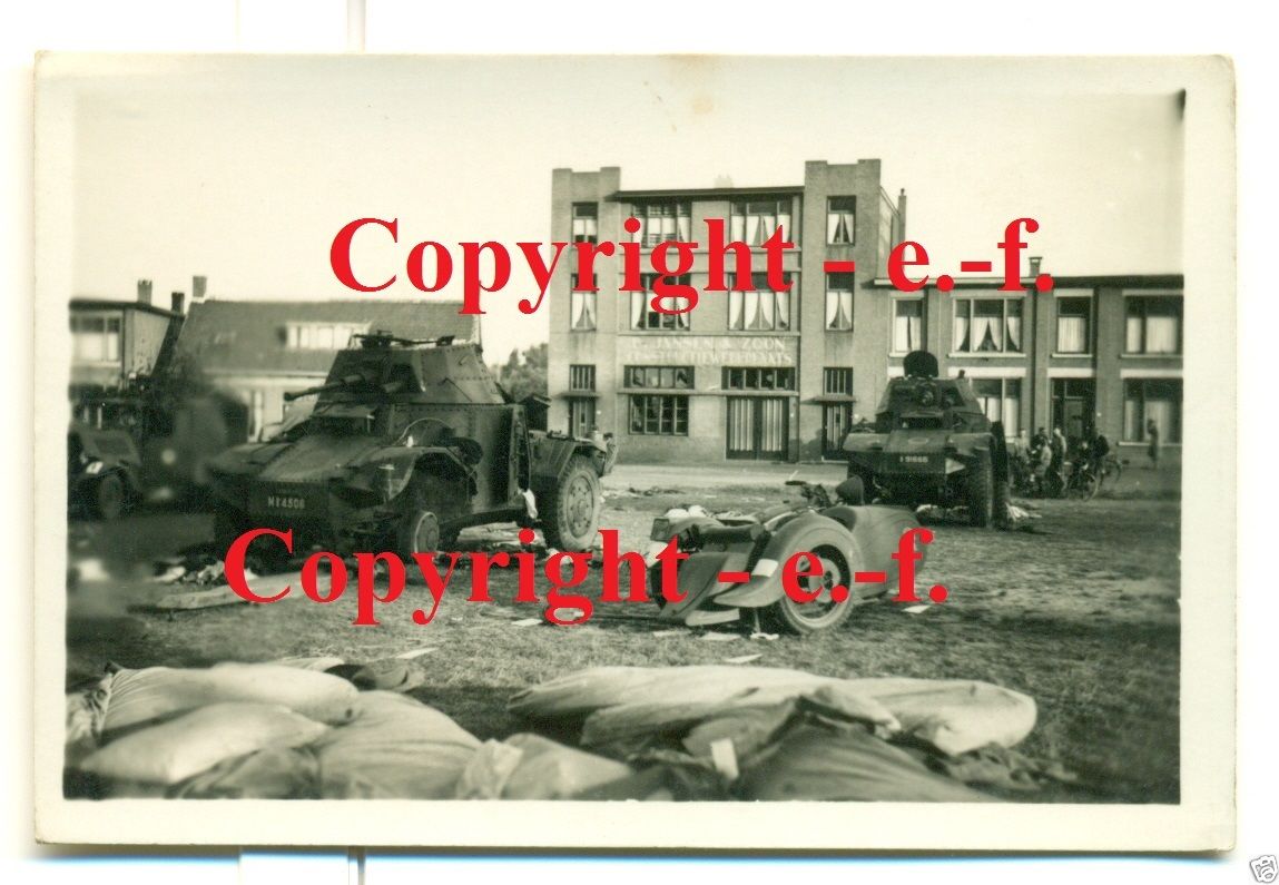 FOTO - PANZER - Französische PANHARD - BEUTE - 4