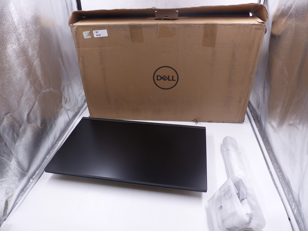 DELL P2422H 23.8 INCH 1920 X 1080 FULL HD IPS MONITOR WITH STAND AND POWER CORD