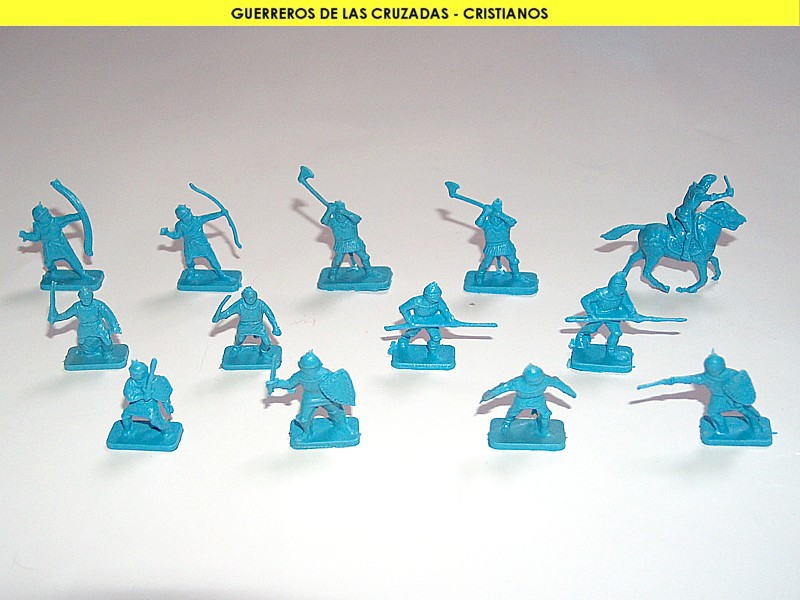 140 GUERREROS DE LAS CRUZADAS - CRISTIANOS (MONT