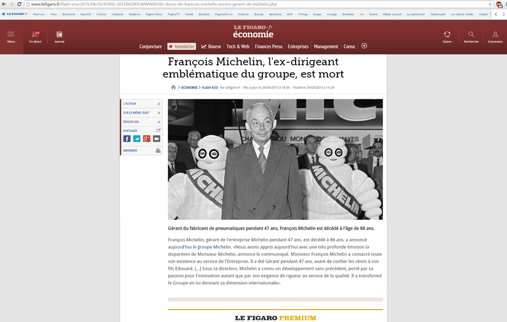Mort de FM Le Figaro