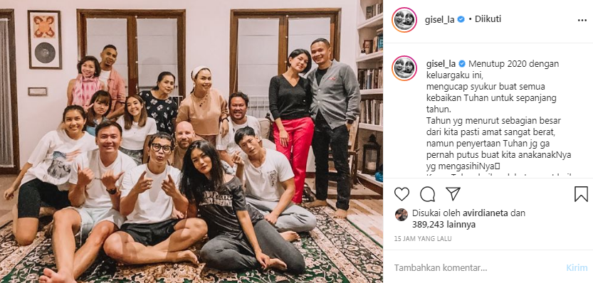 Gisella Anastasia ungkap harapannya di tahun 2021