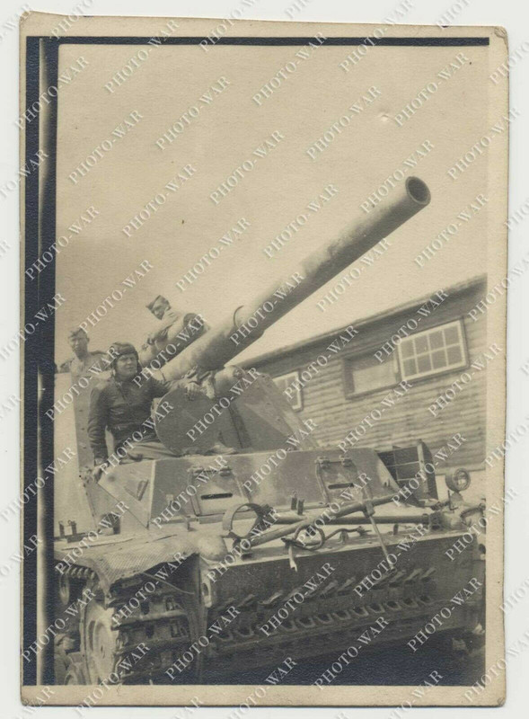 panzer Hummel Tarn beute bei Rote Armee, Österreich,