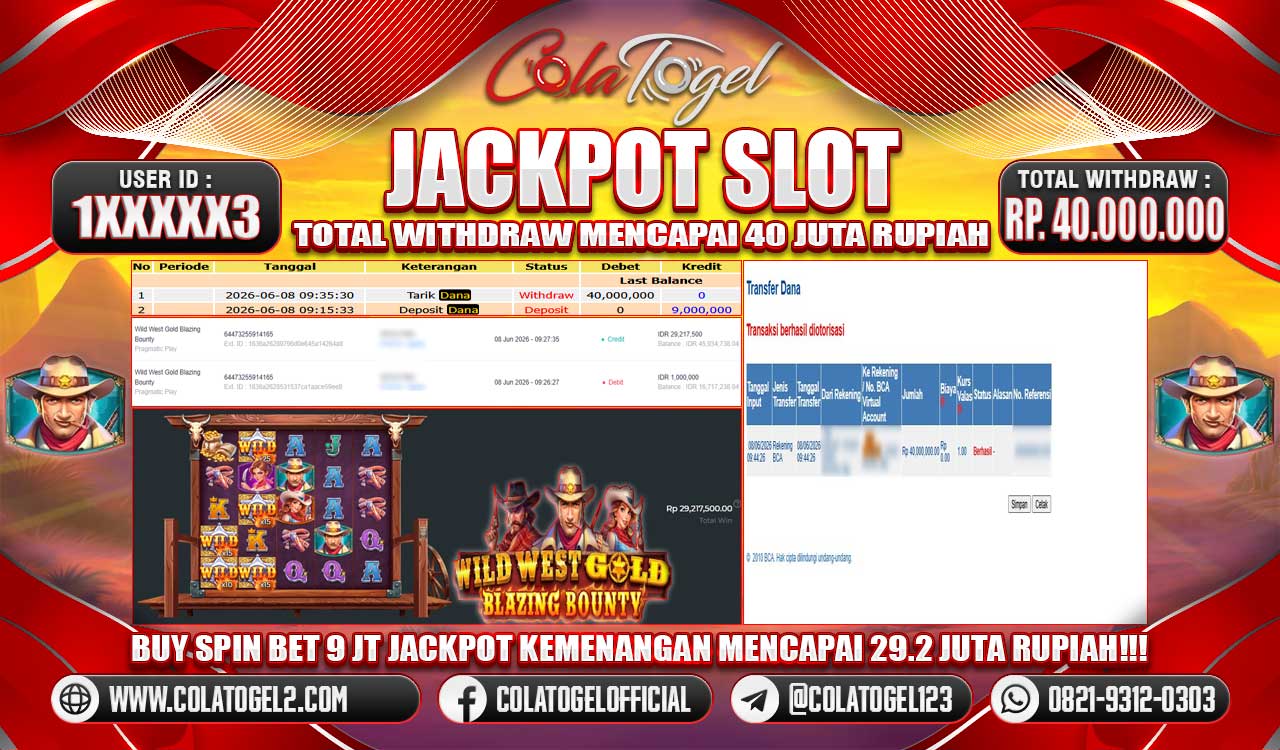 JACKPOT SLOT GACOR!!