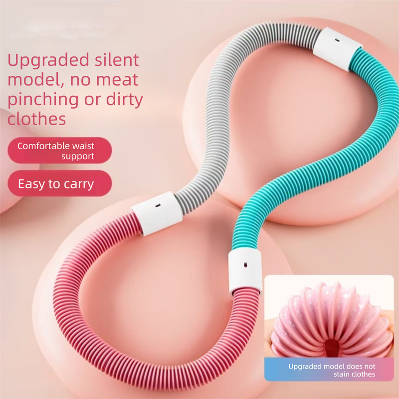 Flexible Hula Hoop with PVC Spring Design for Core Strength and Waist Toning Ideal for Home Fitness and Postpartum Recovery Local Standard Fit
