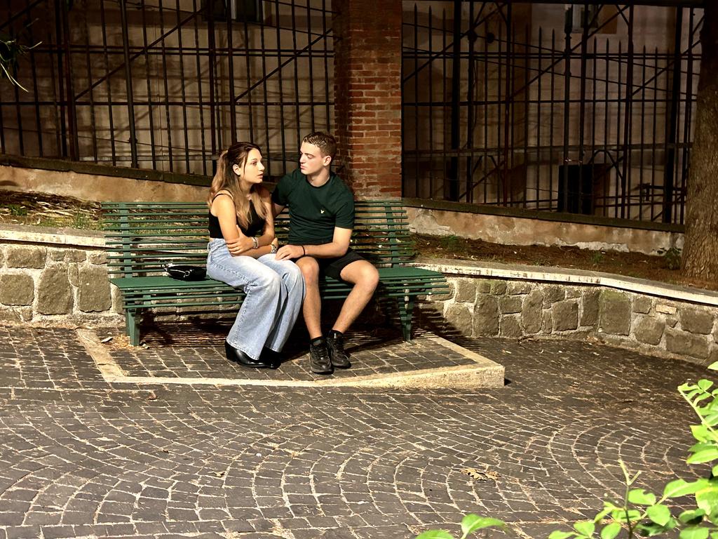 Жаркий сентябрь на побережье Тирренского моря.