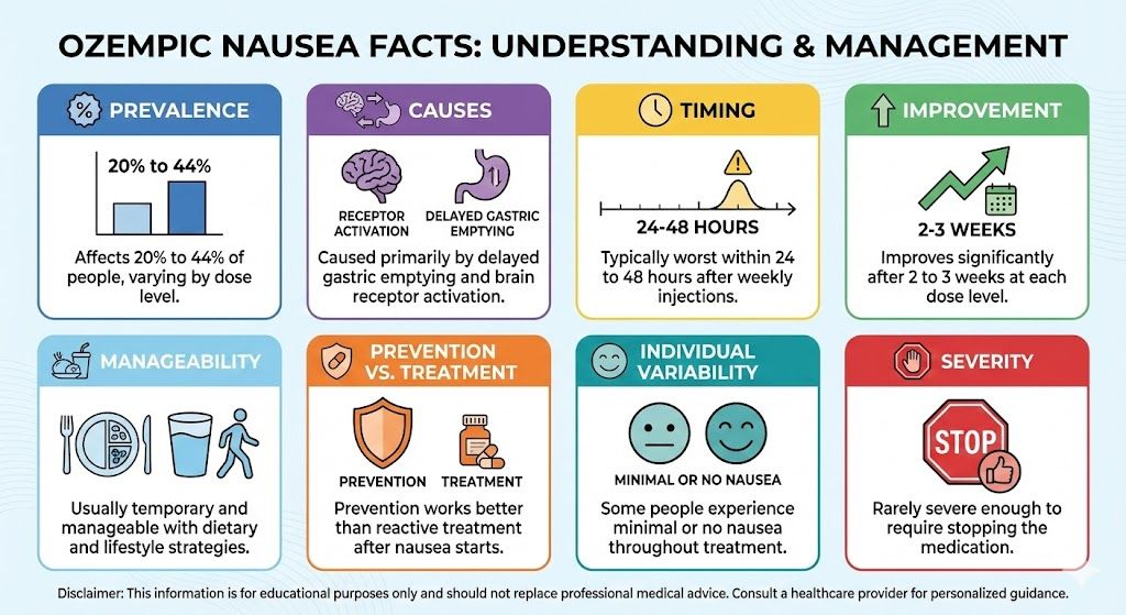 Ozempic Nausea Facts Chart