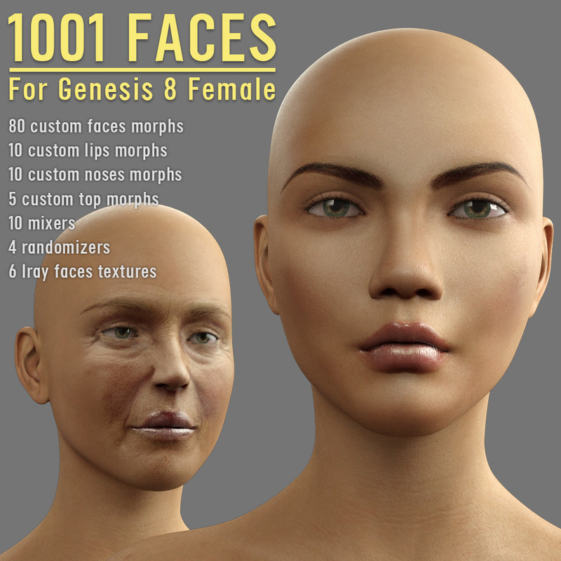 1001 Faces for G8 females 1001 Faces for G8 females