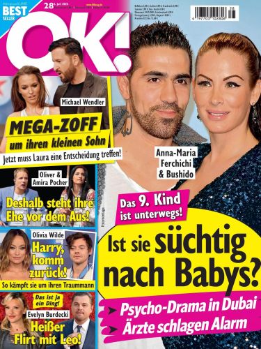 Cover: Ok! Frauenmagazin No 28 vom 05  Juli 2023