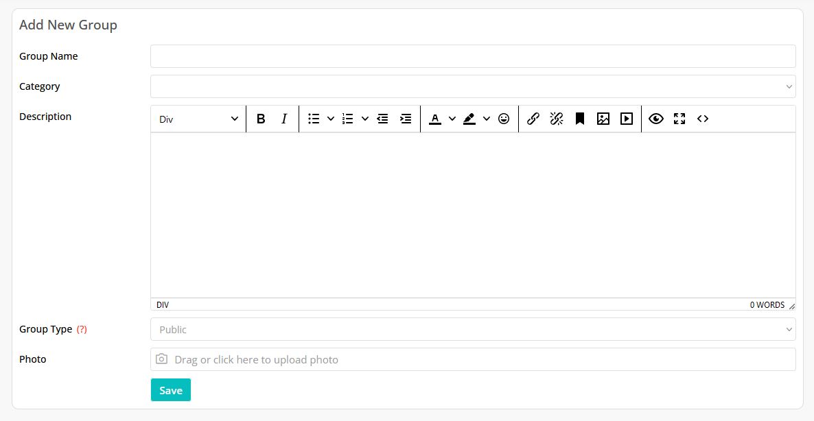 group editor