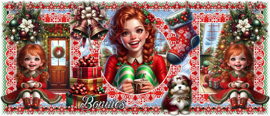 Christmas Kids bonnies