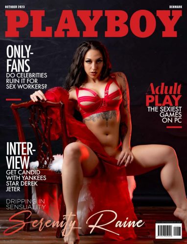 Cover: Playboy Denmark No 10 October 2023