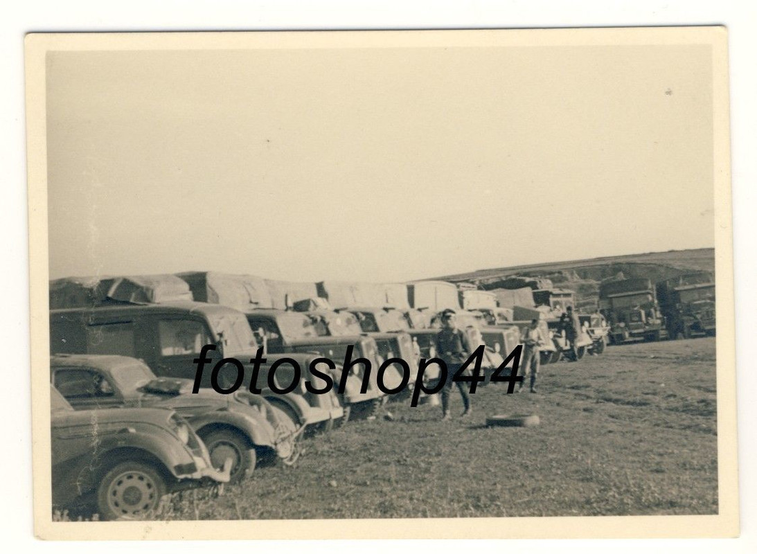 WH französische Beute PKW LKW Peugeot Einsatz Be