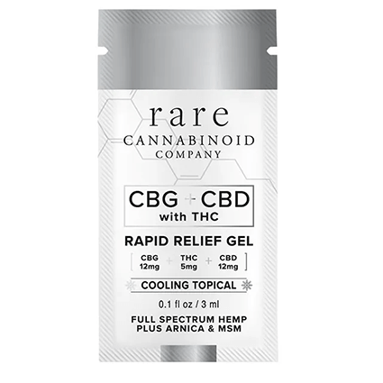 Free CBD Pain Relief Gel Sample: Get Rapid Relief Cooling Gel with CBG and THC