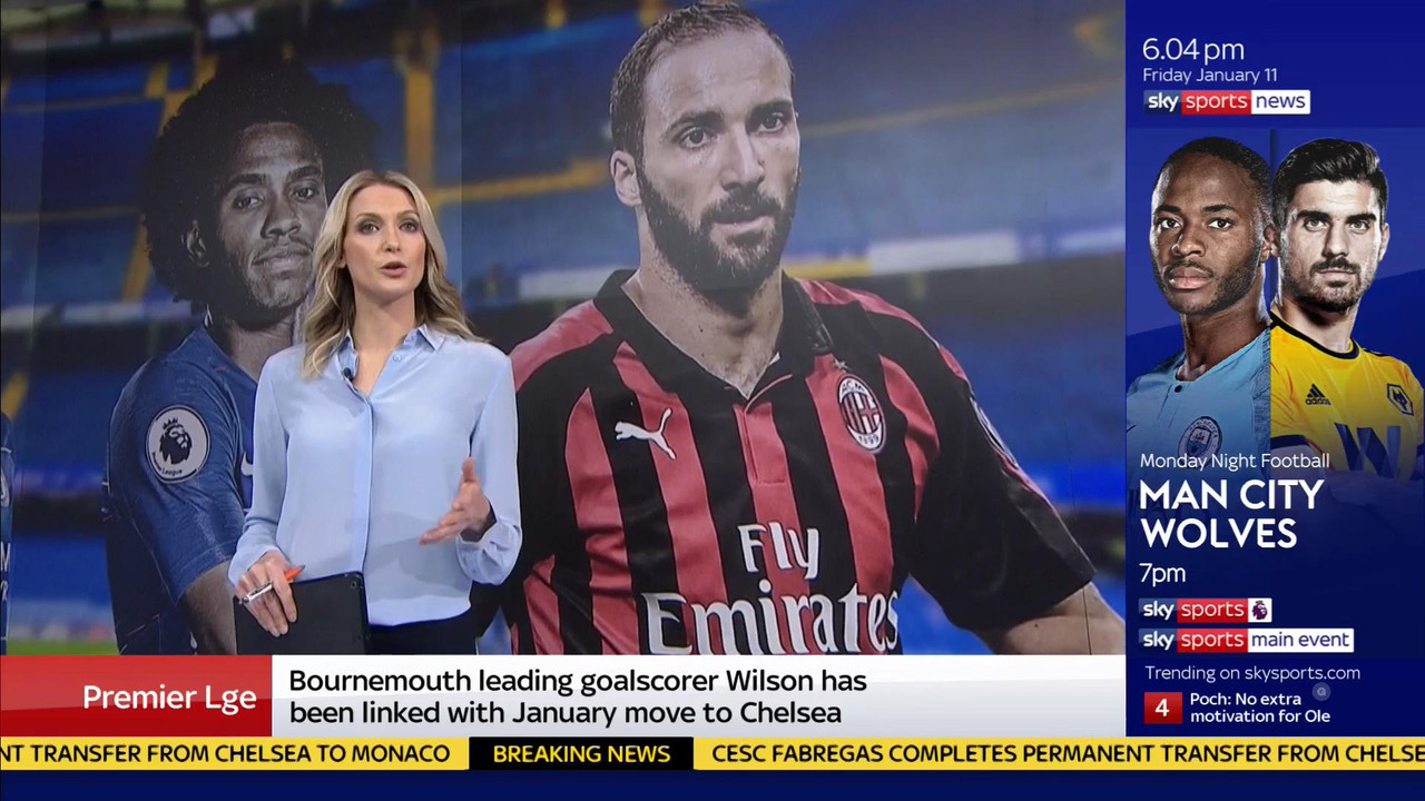 11 January - 18.00.00 - Sky Sports News At 6 2019. A comprehensi