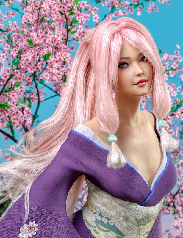 Haiku Hair for Genesis 8 and 8.1 Females Haiku Hair for Genesis 8 and 8.1 Females
