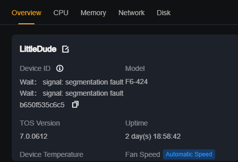 no device id