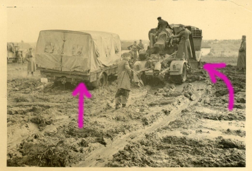 Flak 88 Geschütz LW Artillerie Haubitze Russland