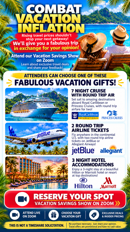 Vacation Savings Show