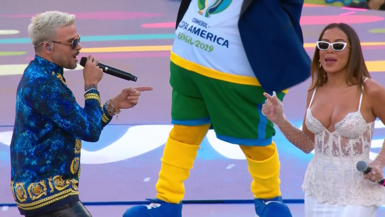 Anitta & Pedro Capó - 2019 Copa América Final,7 July 2019(FEED-1
