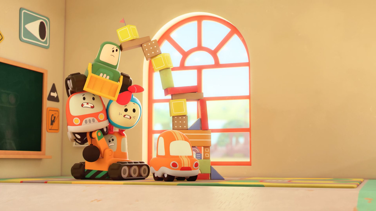 Go! Go! Cory Carson (2020) S01E01 Cory's First Day (1080p AMZN Webrip x265 10bit EAC3 5.1 - HxD) [TA