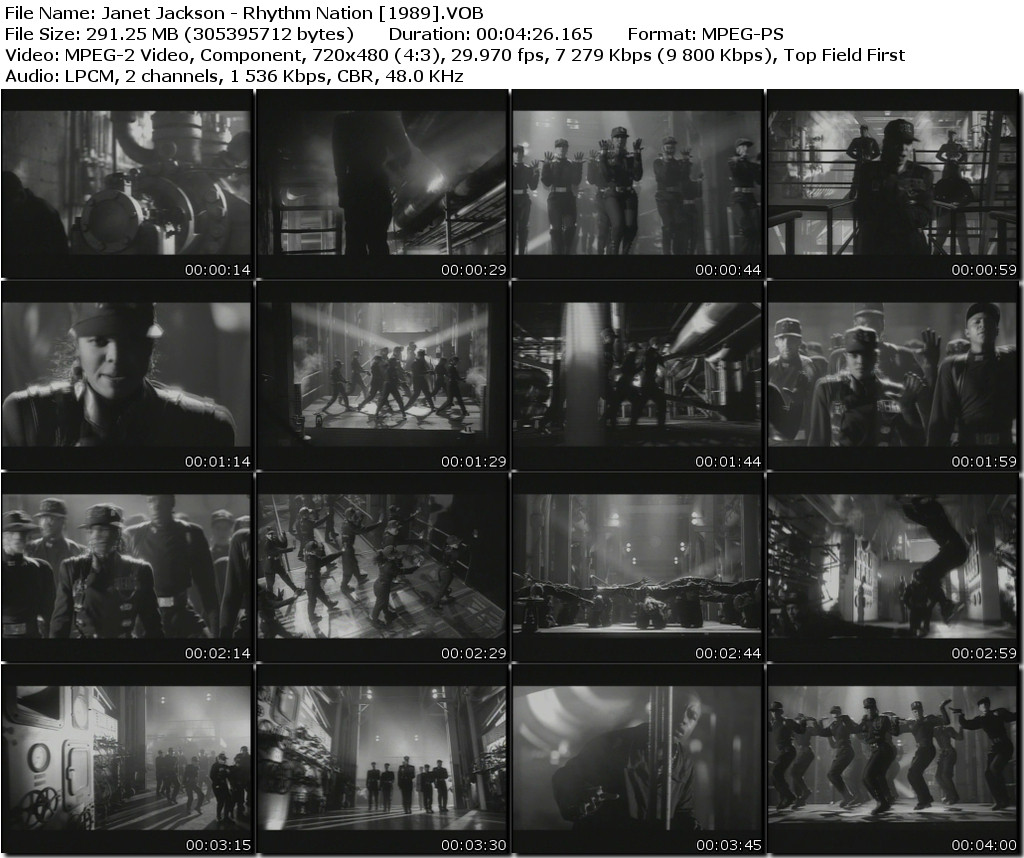 Janet Jackson Rhythm Nation 1989 VOB tn