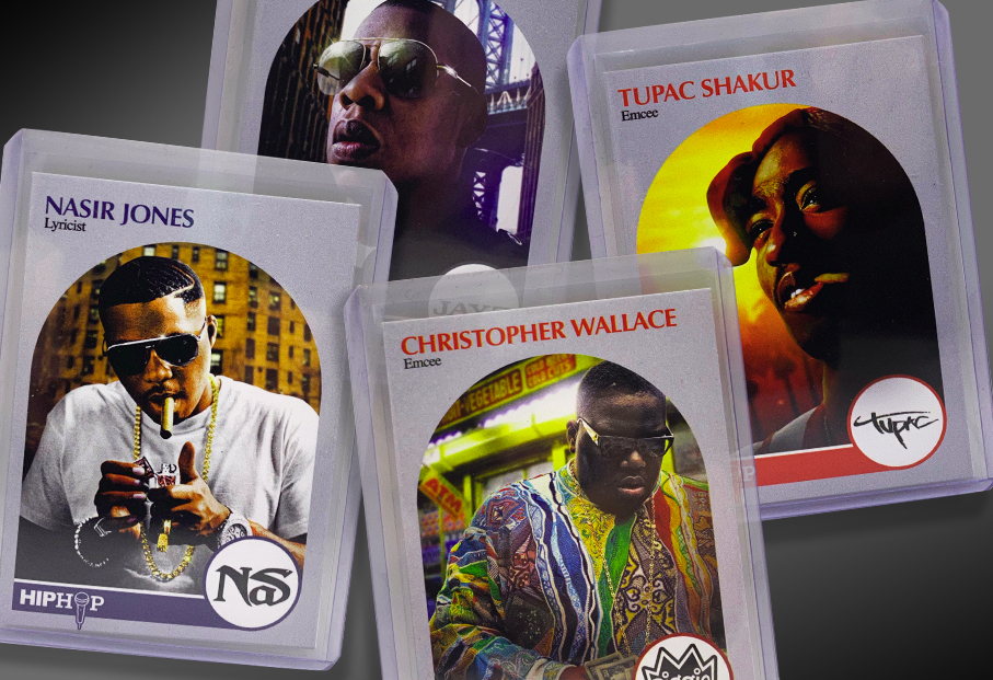 BIGGIE SMALLS Notorious BIG Hip-Hop Trading Card 1990 NBA Fleer