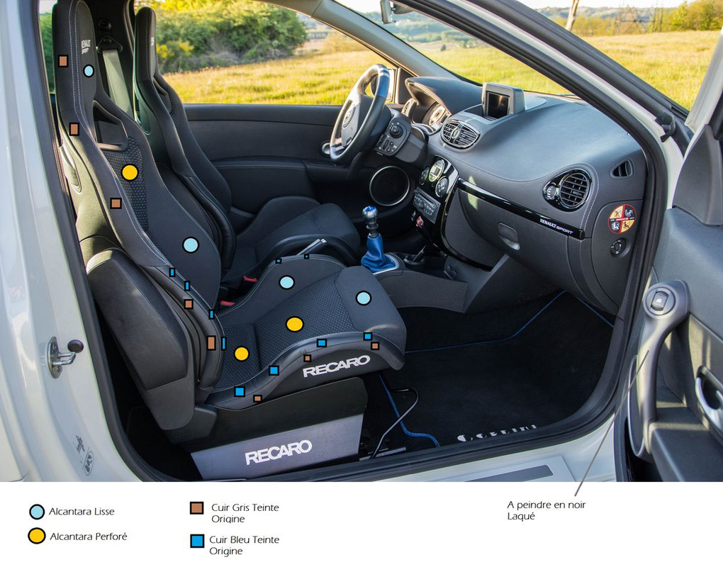 RS1] Voyant airbag après changement des sièges et volant - Clio RS Concept ®