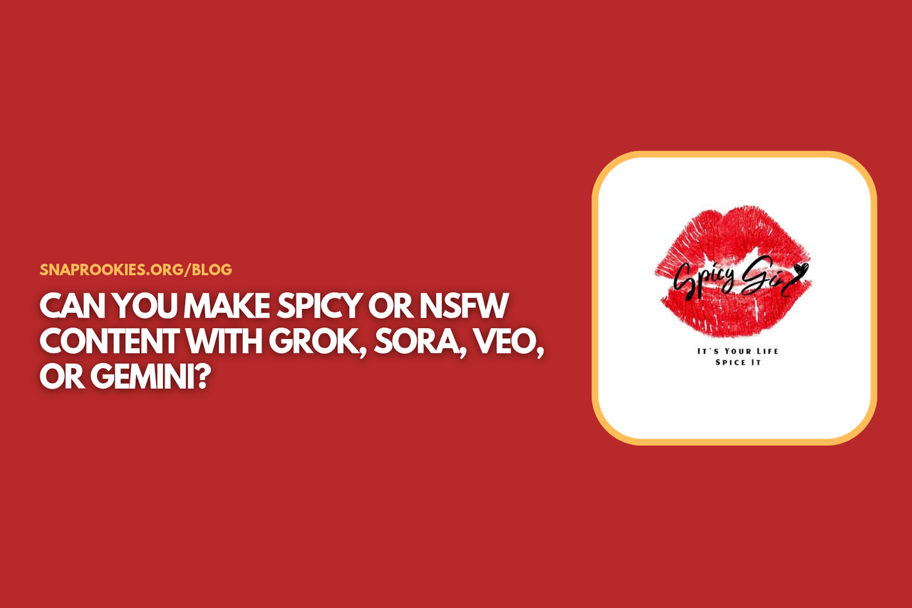 Can You Make Spicy or NSFW Content With Grok, Sora, Veo, or Gemini?
