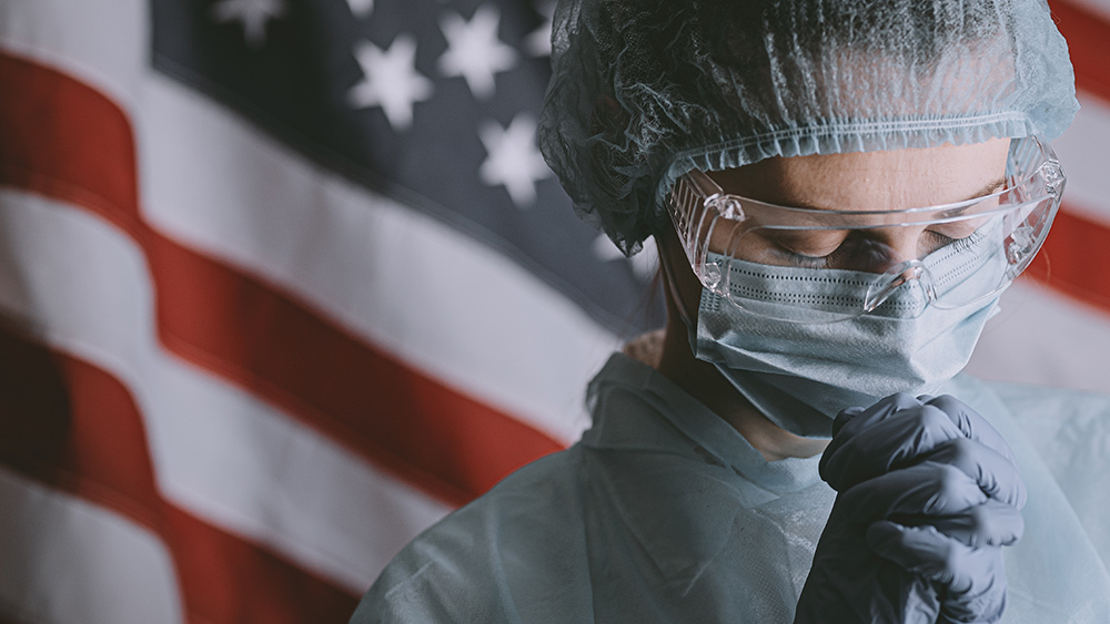 Coronavirus-Nurse-Worried-America-Face-Mask-Protection