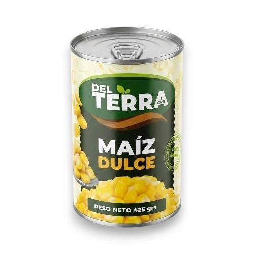 Del Terra Maiz Dulce 425 Gr