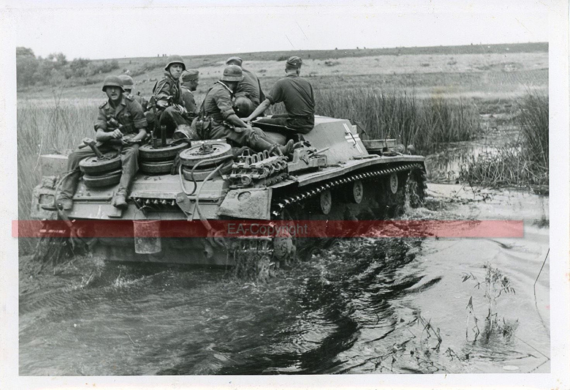 StuG Sturmgeschütz Vormarsch Bereshok 14.8.1941 
