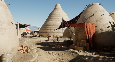 Unreal Engine Marketplace - Desert Dome - Landscape (4.26 - 4.27)