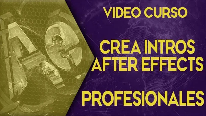 Curso Adobe After Effects Crea Intros Profesionales Vídeo en Español
