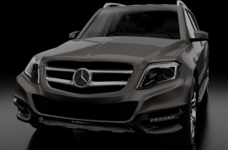 Mercedes-Benz GLK 350 SUV 2014 – 3D Model Mercedes-Benz GLK 350 SUV 2014 – 3D Model