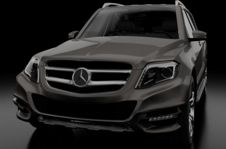 Mercedes-Benz GLK 350 SUV 2014 – 3D Model