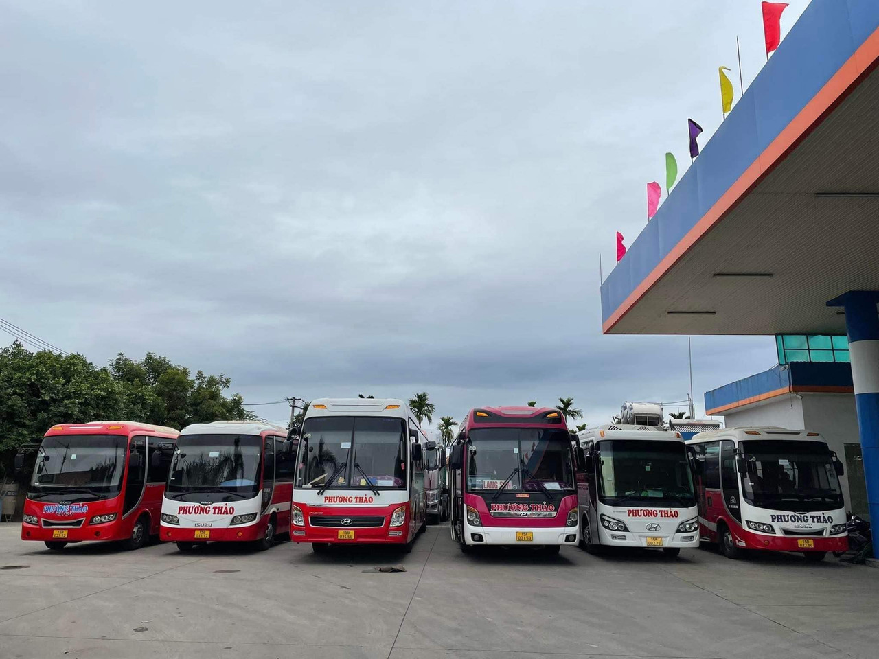 Nhà xe Phương Thảo:  Lạng Sơn - Bắc Giang - Cát Bà