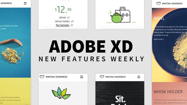 Adobe XD New Features Weekly (Updated 3262019) Adobe XD New Features Weekly (Updated 3262019)