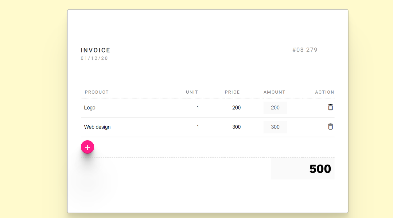 html-js-invoice-template