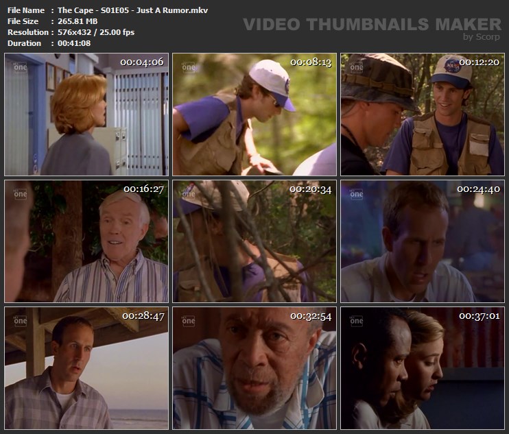 The Cape - S01E05 - Just A Rumor.mkv