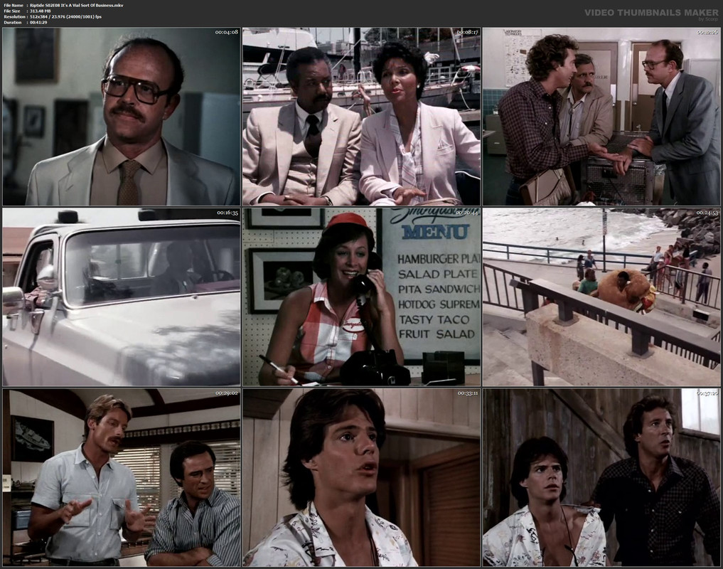 Riptide S02E08 It's A Vial Sort Of Business.mkv