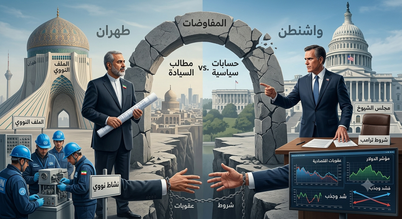 بين مطرقة الشروط الإيرانية وسندان الحسابات الأمريكية: شد وجذب مستمر يعيد صياغة معادلة الاتفاق النووي