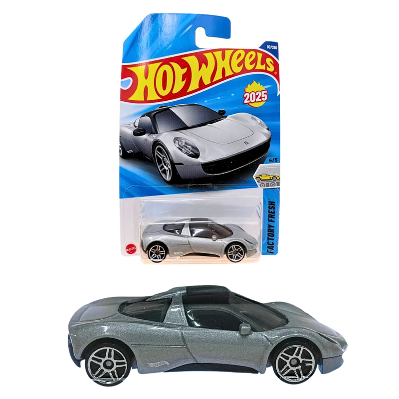 Hot Wheels Gordon Murray Automotive T.33 Silver Color Factory