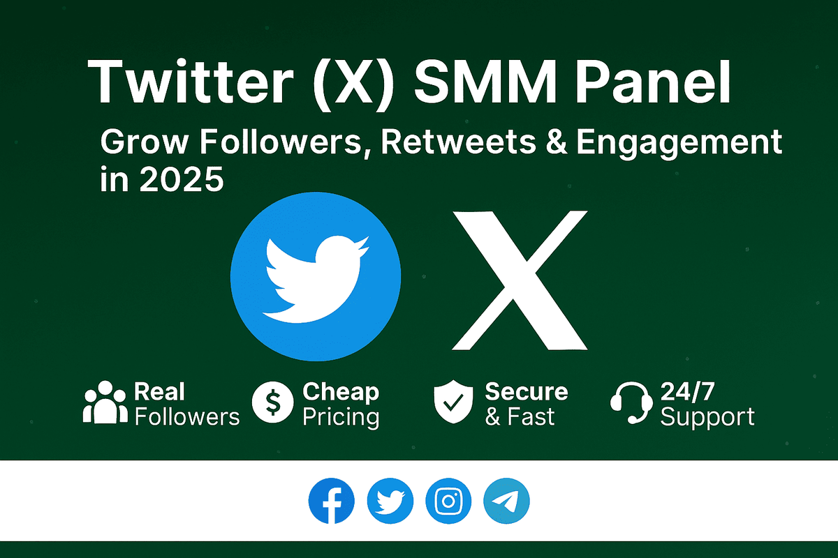 Twitter (X) SMM Panel – Grow Followers, Retweets & Engagement in 2025