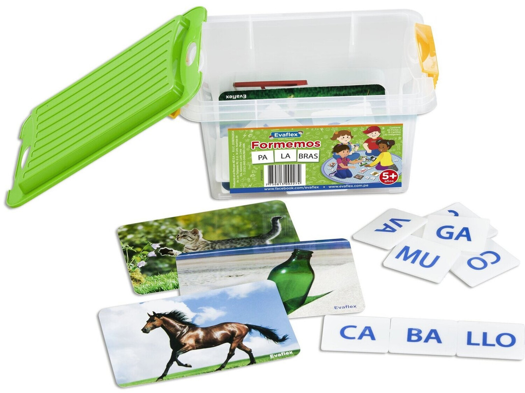 FORMAR PALABRAS C/40 FICHAS/15 CARTILLAS