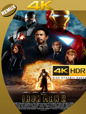 Iron Man 2 (2010) 4K Remux [2160p] [Latino] [GoogleDrive] [RangerRojo]