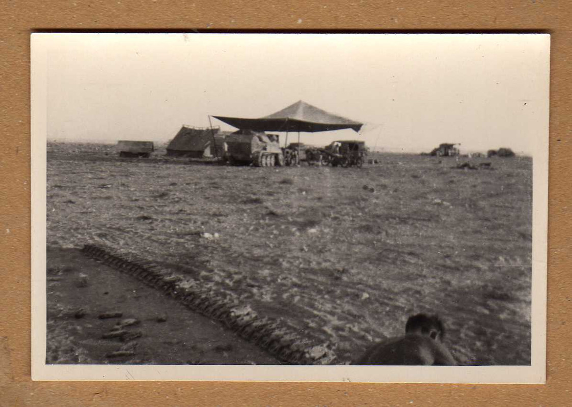 Foto Afrikakorps Wehrmacht Schützenpanzerwagen S