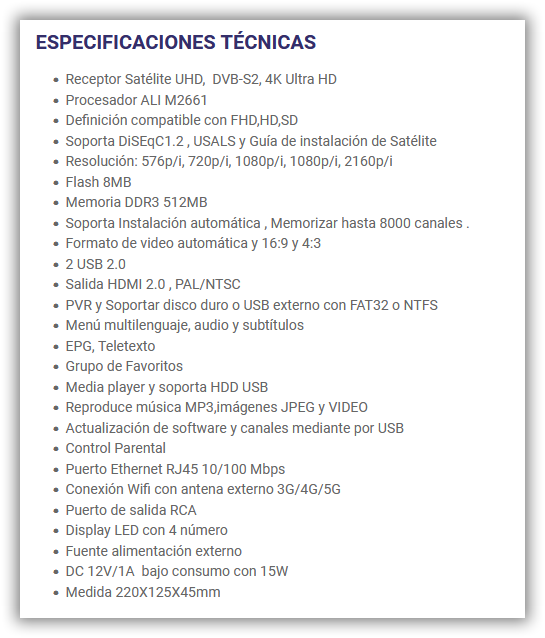 Firmware Iris 2100 HD: Instalación y características