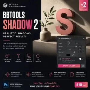 BBTools Shadow v2.9.10 for Photoshop – ENG